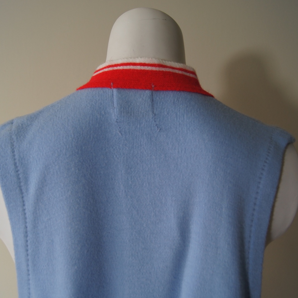 Vintage Orlon Interlock By Juno Sweater Vest - image 5